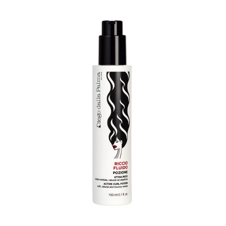 Diego dalla Palma - Riccio Fluido - Pozione Attiva Ricci - Onde Morbide, Naturali Ed Elastiche - Active Curl Potion - Soft, Natural And Bouncy Waves
