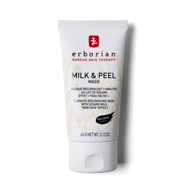 Erborian - Korean Skin Therapy - Milk & Peel Mask - Masque Resurfacant 5 Minutes - Au Lait De Sésame Effet Peau Neuve - 5-Minute Resurfacing Mask - With Sesame Milk New Skin Effect