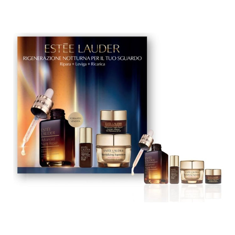 Estée Lauder - Rigenerazione Notturna Per Il Tuo Sguardo - Ripara + Leviga + Ricarica - Cofanetto donna