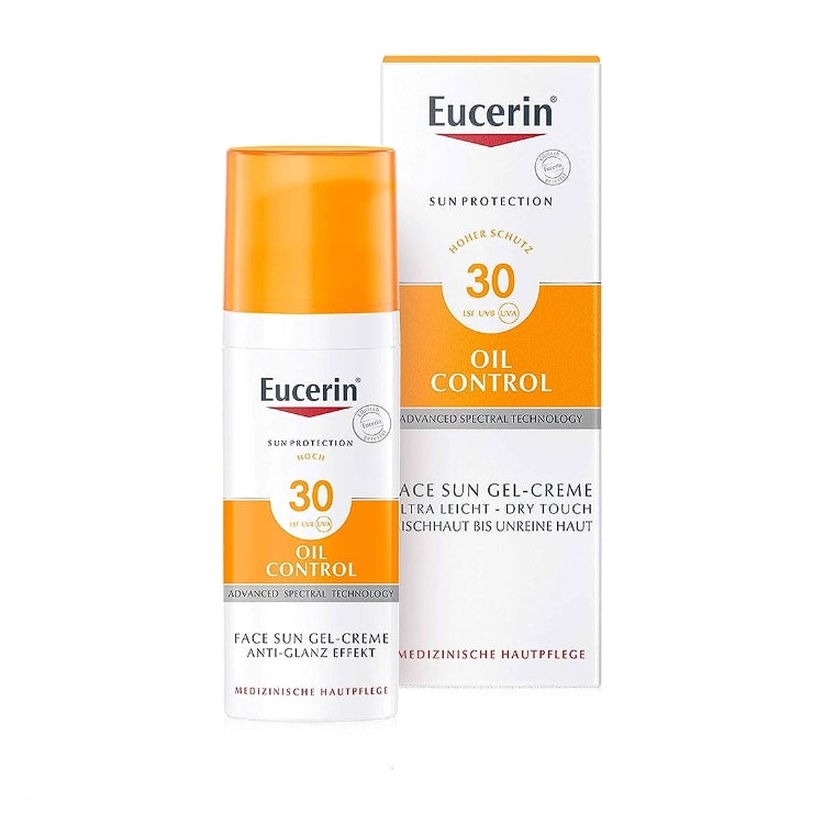 Eucerin - Sun Protection - Oil Control - Sun Gel-Creme - Tocco Secco - Face Sun Gel-Creme - Ultra Leicht Dry-Touch - SPF 30