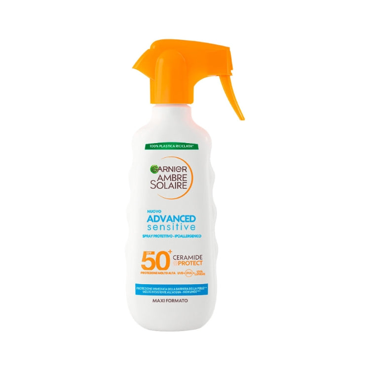 Garnier - Ambre Solaire - Advanced Sensitive - Spray Protettivo Ipoallergenico - SPF 50+