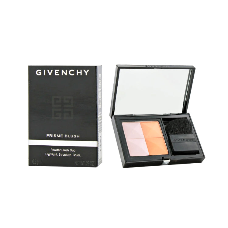 Givenchy - Prisme Blush - Duo De Fards À Joues Poudre - Illumine Structure Colore - Powder blush Duo - Highlight Structure Color