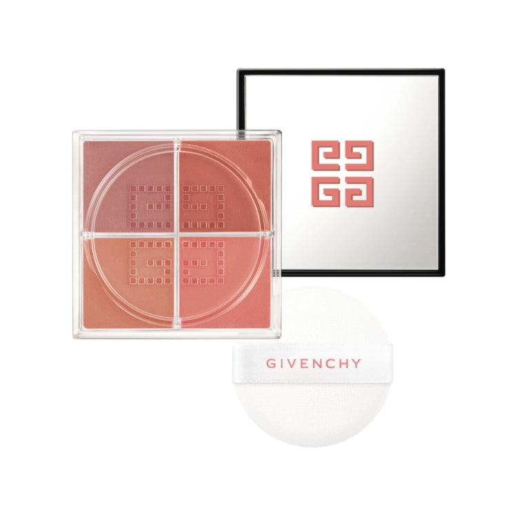Givenchy - Prisme Libre Blush - Blush Poudre Libre 4 Couleurs - 4-Color Loose Powder Blush