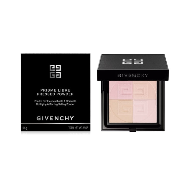 Givenchy - Prisme Libre Pressed Powder - Poudre Fixatrice Matifiante & Floutante - Mattifying & Blurring Setting Powder