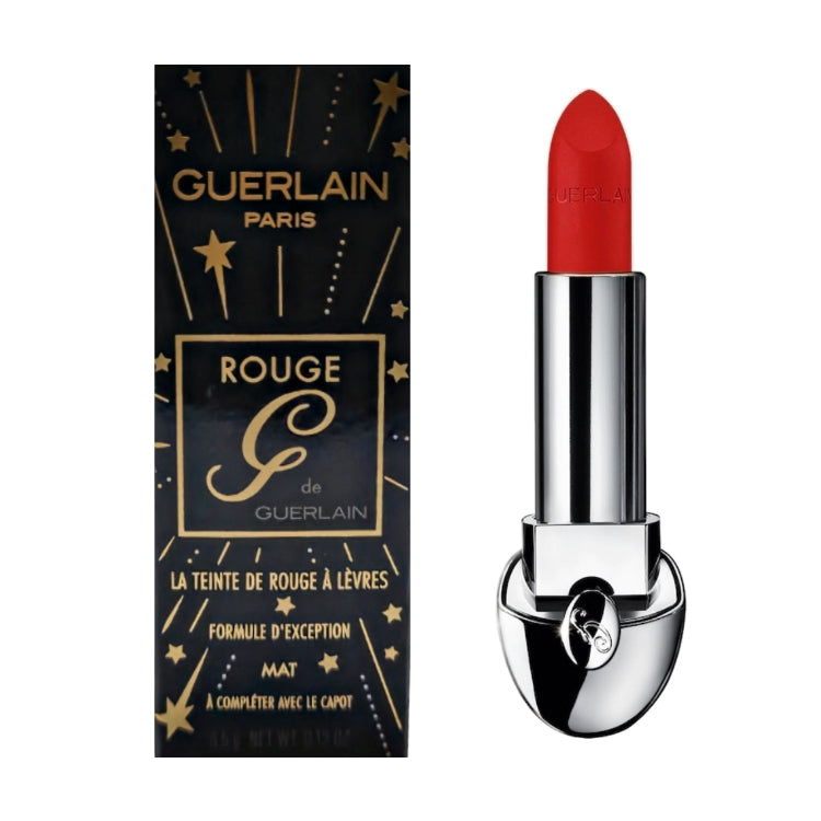 Guerlain - Rouge G Mat - La Teint De Rouge À Lèvres - Formule D'Exception - The Lipstick Shade - Exceptional Formula