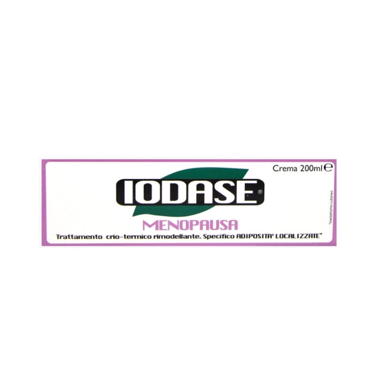 Iodase - Menopausa - Trattamento Crio-Termico Rimodellante - Specifico Adiposità Localizzate