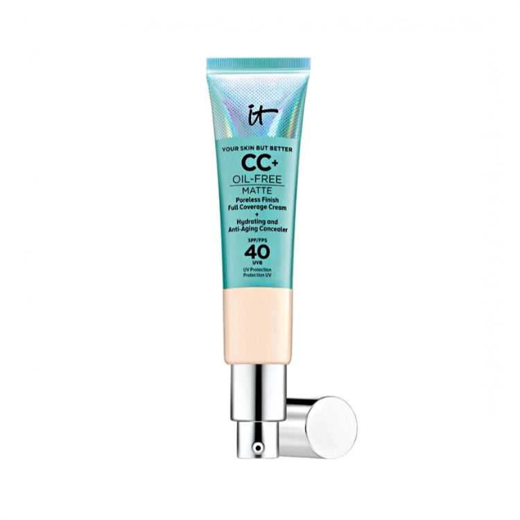 It Cosmetic - Your Skin But Better - CC + Cream Oil-Free Matte - Poreless Finish Full Coverage Cream + Hydrating And Anti-Aging Concealer - SPF/FPS 40