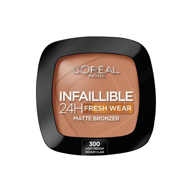 L'Oréal Paris - Infaillible 24H Fresh Wear - Matte Bronzer - Poudre Bronzante Mate Longue Tenue