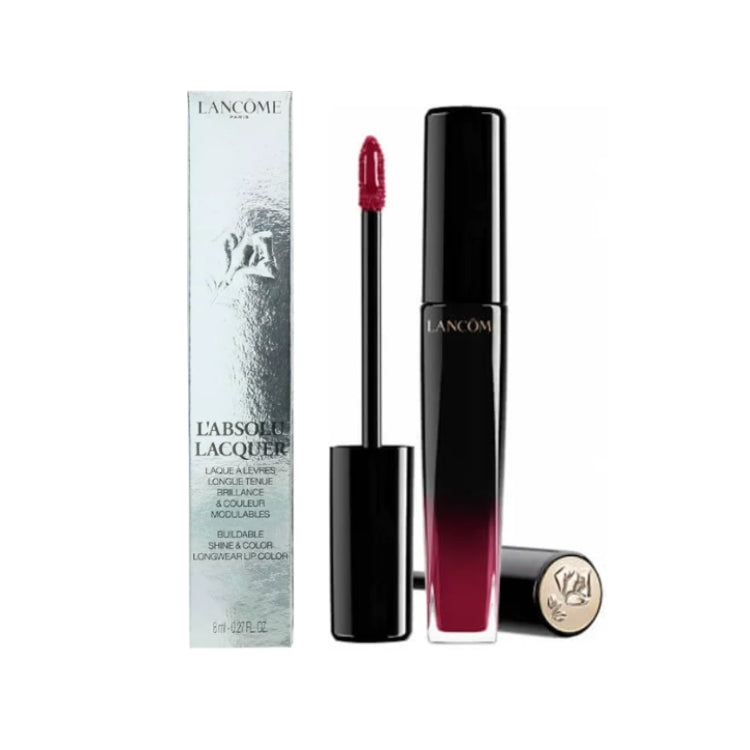 Lancôme - L'Absolu Lacquer - Laque À Lèvres Longue Tenue - Brillance et Couleur Modulables - Buildable Shine & Color Longwear Lip Color