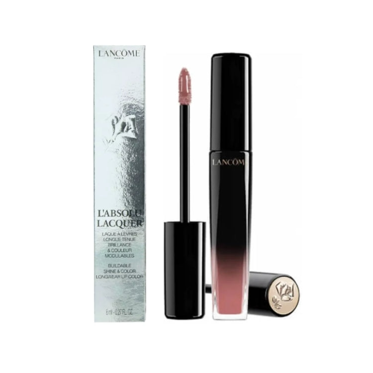 Lancôme - L'Absolu Lacquer - Laque À Lèvres Longue Tenue - Brillance et Couleur Modulables - Buildable Shine & Color Longwear Lip Color