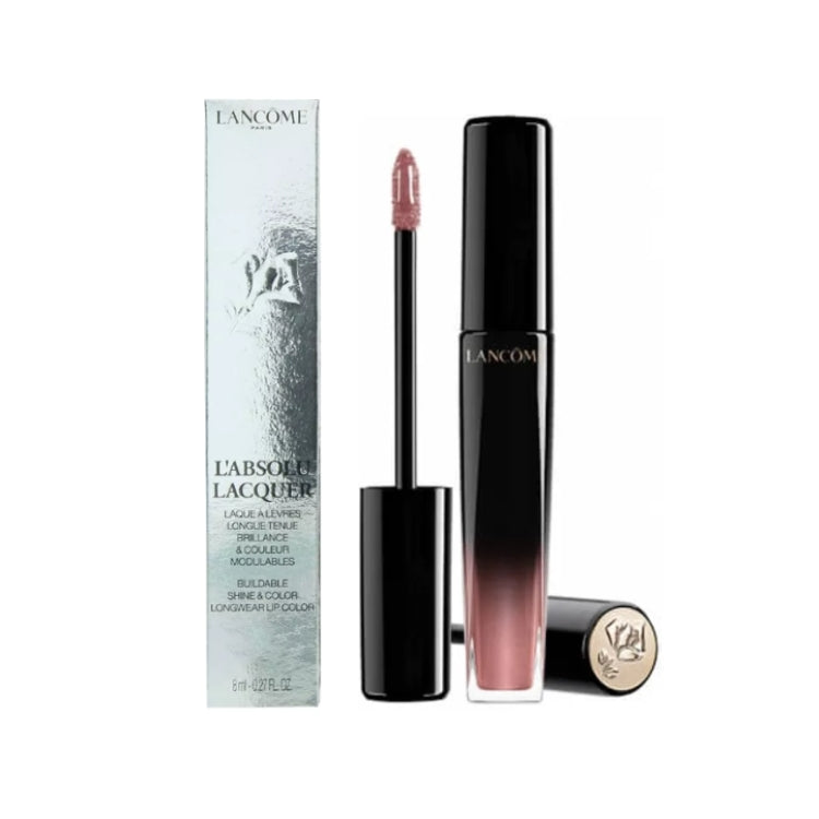 Lancôme - L'Absolu Lacquer - Laque À Lèvres Longue Tenue - Brillance et Couleur Modulables - Buildable Shine & Color Longwear Lip Color