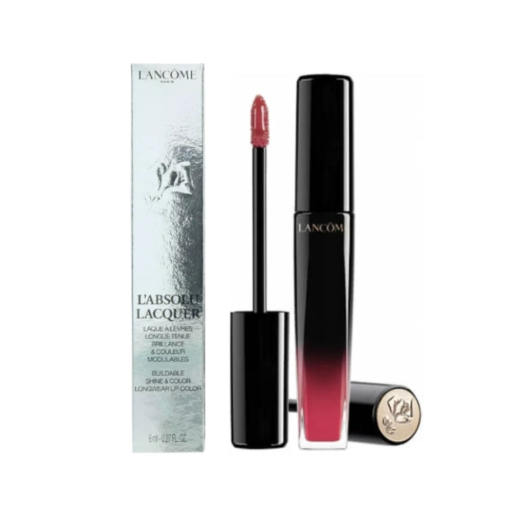 Lancôme - L'Absolu Lacquer - Laque À Lèvres Longue Tenue - Brillance et Couleur Modulables - Buildable Shine & Color Longwear Lip Color