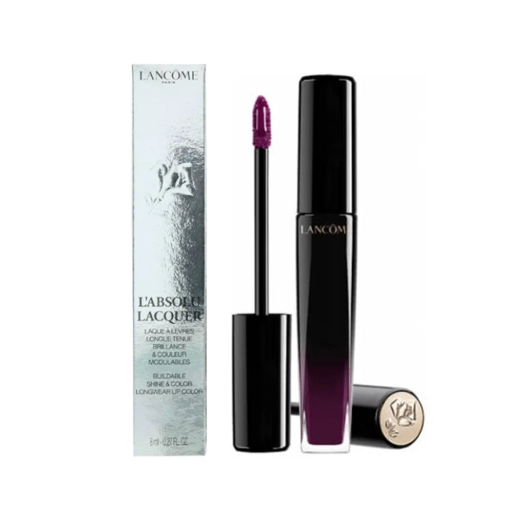 Lancôme - L'Absolu Lacquer - Laque À Lèvres Longue Tenue - Brillance et Couleur Modulables - Buildable Shine & Color Longwear Lip Color