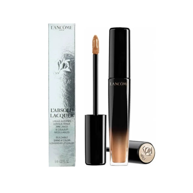 Lancôme - L'Absolu Lacquer - Laque À Lèvres Longue Tenue - Brillance et Couleur Modulables - Buildable Shine & Color Longwear Lip Color