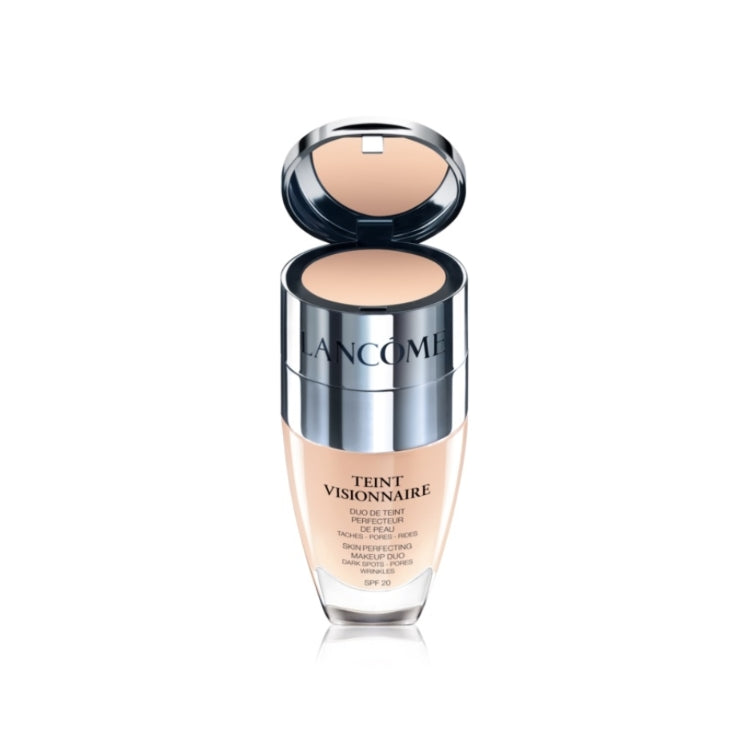 Lancôme - Teint Visionnaire - Duo De Teint Perfecteur De Peau - Taches-Pores-Rides - Skin Perfecting Makeup Duo - Dark Spots-Pores-Wrinkles - SPF 20