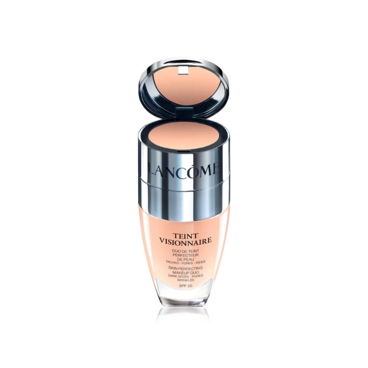 Lancôme - Teint Visionnaire - Duo De Teint Perfecteur De Peau - Taches-Pores-Rides - Skin Perfecting Makeup Duo - Dark Spots-Pores-Wrinkles - SPF 20