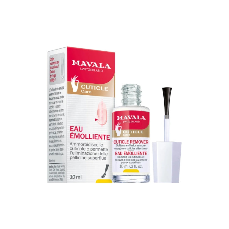 Mavala - Cuticle Care - Eau Émolliente - Ammorbidisce Le Cuticole & Permette L'Eliminazione Delle Pellicine Superflue - Eau Émolliente - Ramollit Les Cuticules Et Permet D'Éliminer Les Petites Peaux Superflues