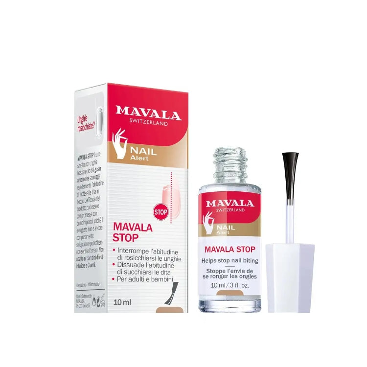 Mavala - Nail Alert - Mavala Stop - Interrompe L'Abitudine Di Rosicchiarsi Le Unghie - Dissuade L'Abitudine Di Succhiarsi Le Dita - Per Adulti & Bambini - Stoppe L'Envie De Se Ronger Les Ongles