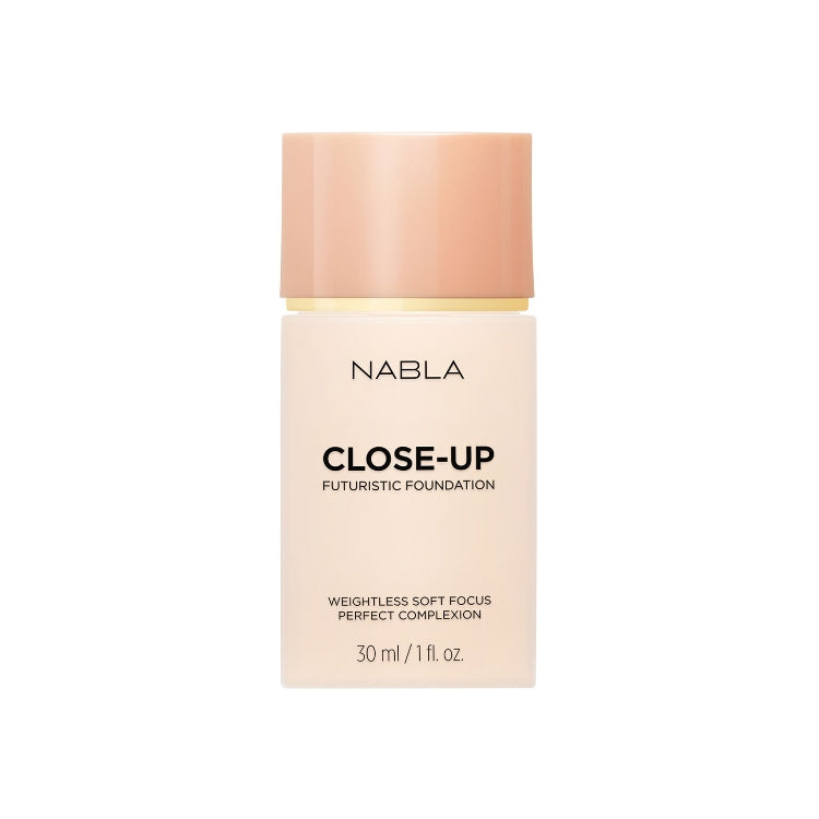 Nabla Cosmetics  - Close-Up - Futuristic Foundation - Weightless Soft Focus - Perfect Complexion - Fond De Teint Perfectionnant - Effect Seconde Peau Et Lissant