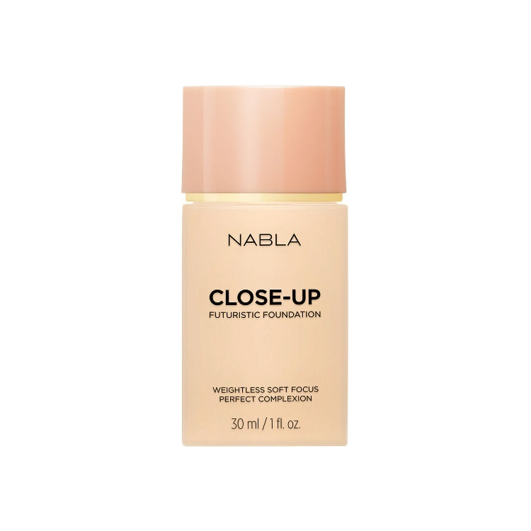 Nabla Cosmetics  - Close-Up - Futuristic Foundation - Weightless Soft Focus - Perfect Complexion - Fond De Teint Perfectionnant - Effect Seconde Peau Et Lissant
