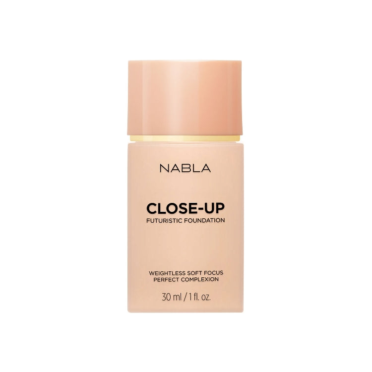 Nabla Cosmetics  - Close-Up - Futuristic Foundation - Weightless Soft Focus - Perfect Complexion - Fond De Teint Perfectionnant - Effect Seconde Peau Et Lissant