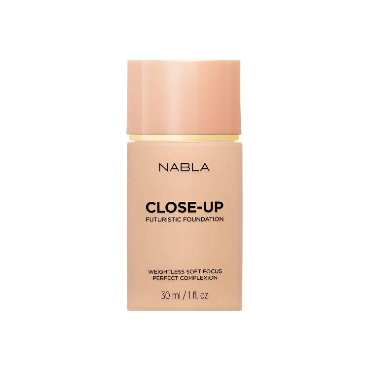 Nabla Cosmetics  - Close-Up - Futuristic Foundation - Weightless Soft Focus - Perfect Complexion - Fond De Teint Perfectionnant - Effect Seconde Peau Et Lissant