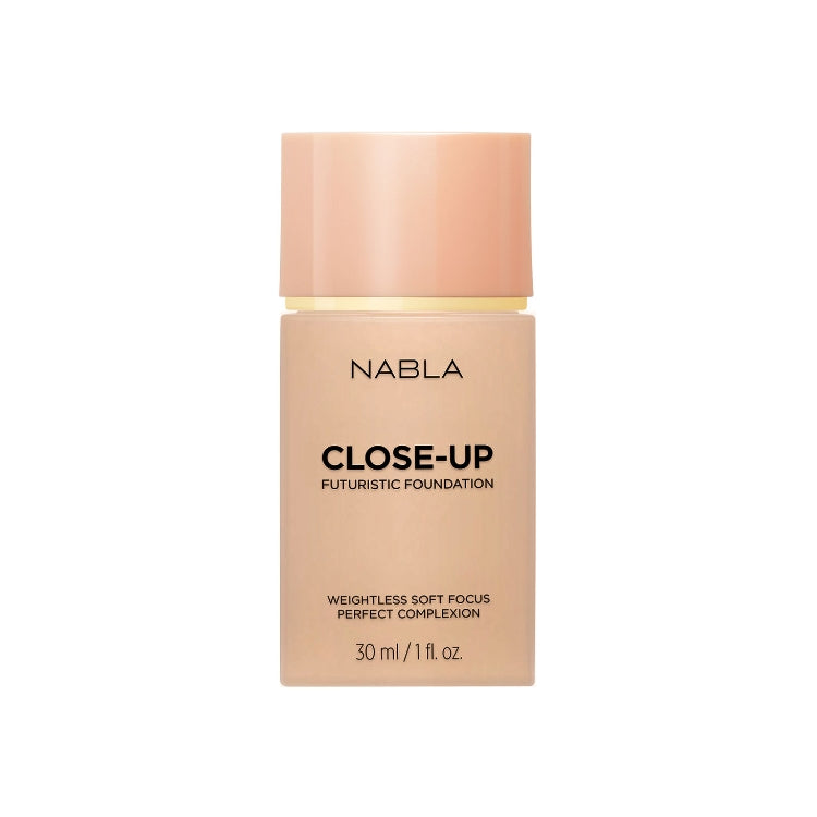 Nabla Cosmetics  - Close-Up - Futuristic Foundation - Weightless Soft Focus - Perfect Complexion - Fond De Teint Perfectionnant - Effect Seconde Peau Et Lissant