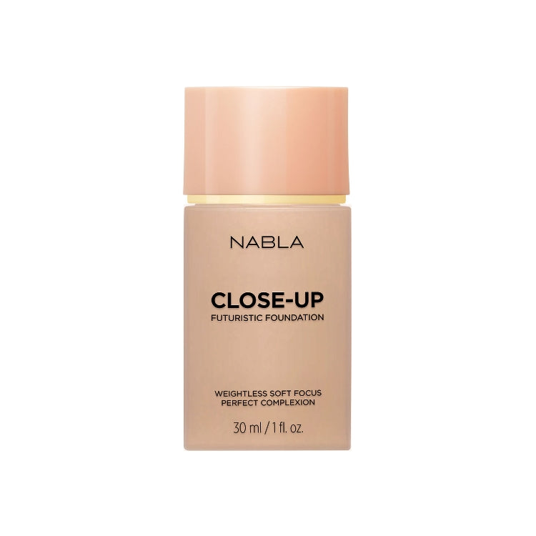 Nabla Cosmetics  - Close-Up - Futuristic Foundation - Weightless Soft Focus - Perfect Complexion - Fond De Teint Perfectionnant - Effect Seconde Peau Et Lissant