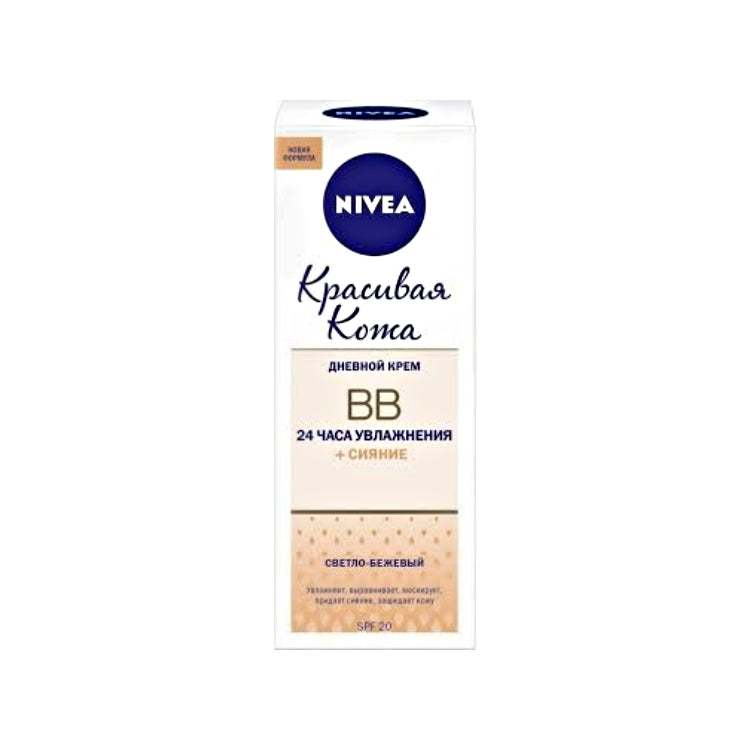 Nivea - Crema Quotidiana - BB 24H Di Idratazione + Luminosità - SPF 20
