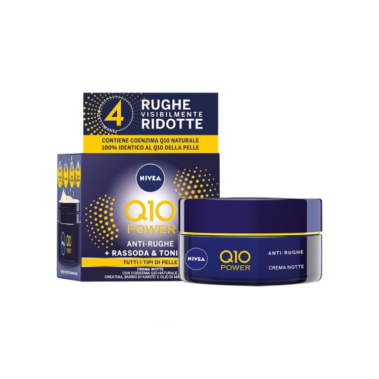 Nivea - Q10 Power - Anti-Rughe + Rassoda & Tonifica - Crema Notte