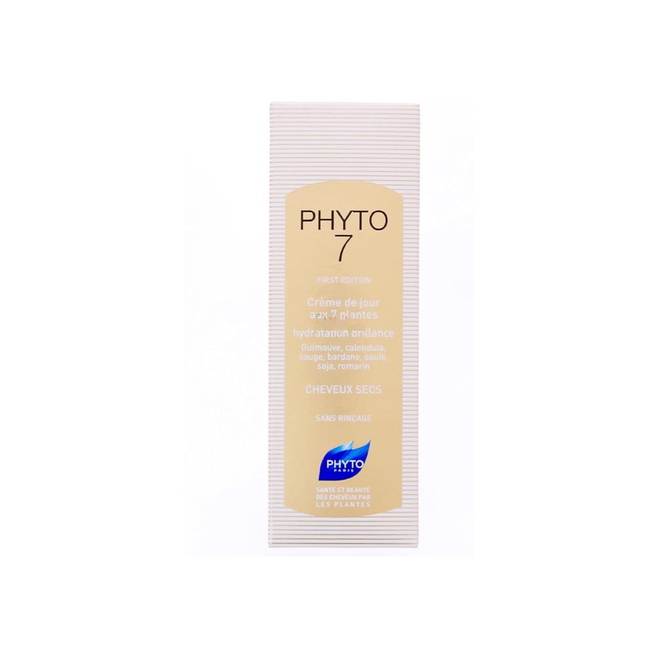 Phyto Paris - Phyto 7 - First Edition - Crème De Jour Aux 7 Plantes - Hydratation Brillance - Cheveux Secs - Hydrating Day Cream - With 7 Plants - Dry Hair - Capelli Secchi