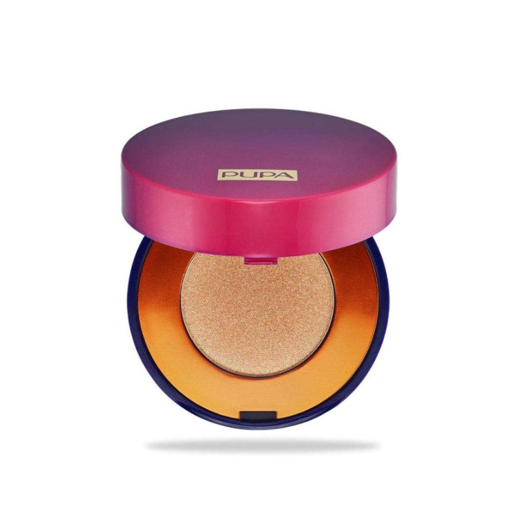 Pupa - Sunset Blooming - Exotic Eyeshadow - Ombretto Compatto - Effetto Luminoso