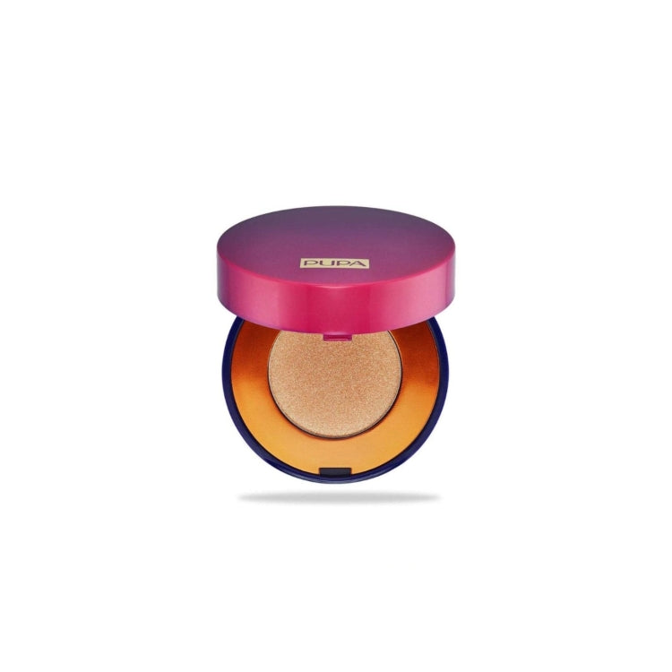 Pupa - Sunset Blooming - Exotic Eyeshadow - Ombretto Compatto Effetto Luminoso - Compact Eyeshadow Radiant Effect - Ombre À Paupières Compacte Effet Lumineux