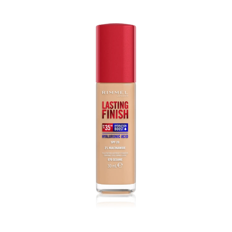 Rimmel London - Lasting Finish - Up To 35H - Hydration Boost - Hyaluronic Acid - SPF 20