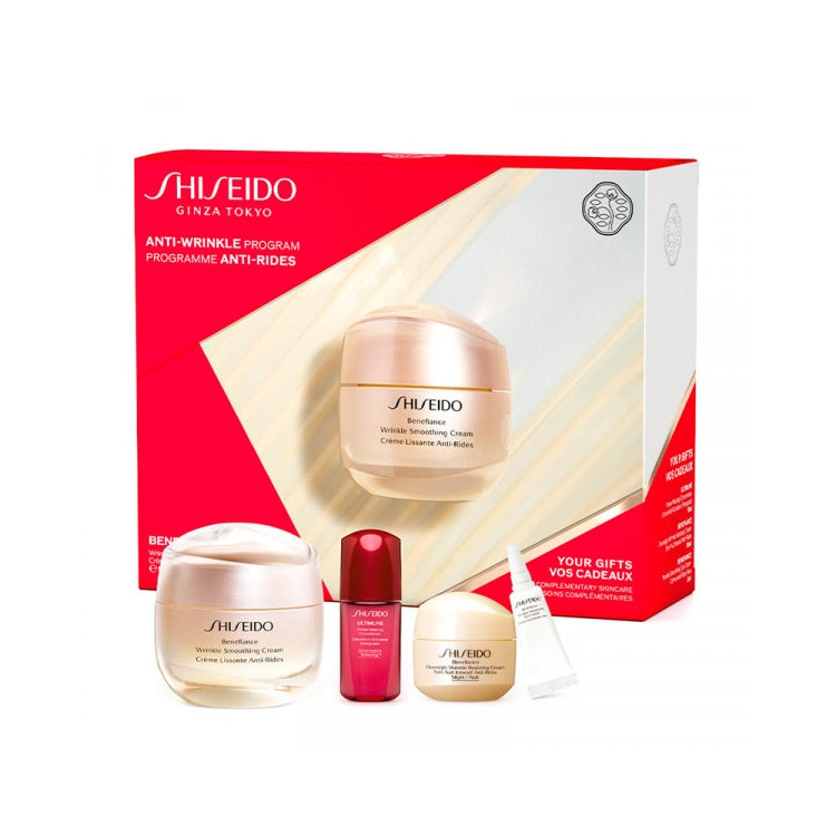 Shiseido - Anti-Wrinkle Program - Programme Anti-Rides - Cofanetto donna
