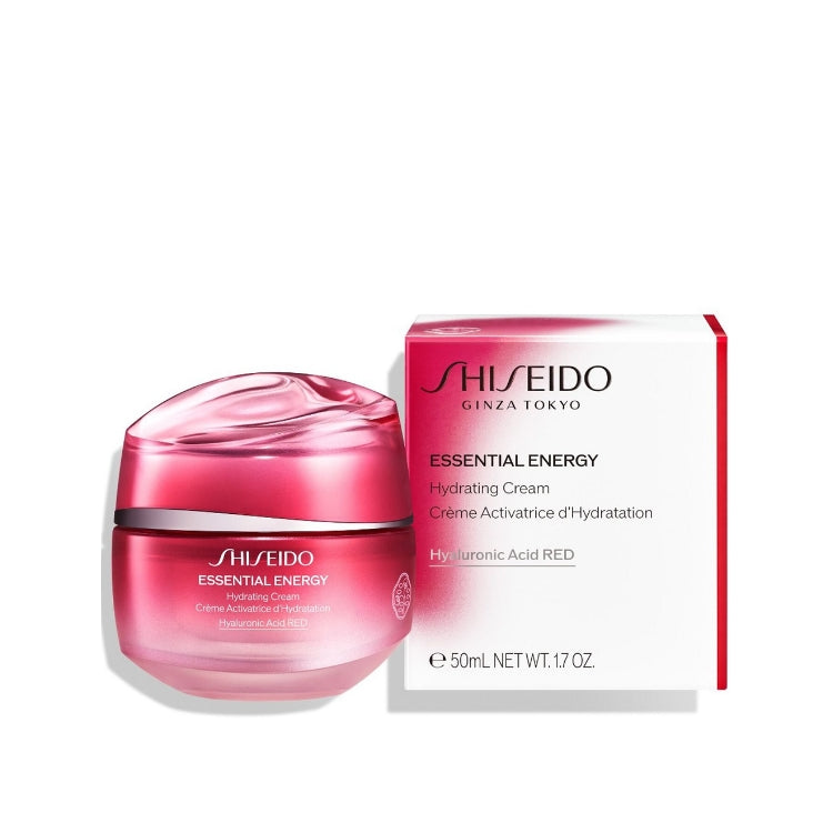 Shiseido - Essential Energy - Hydrating Cream - Crème Activatrice D'Hydratation - Hyaluronic Acid Red