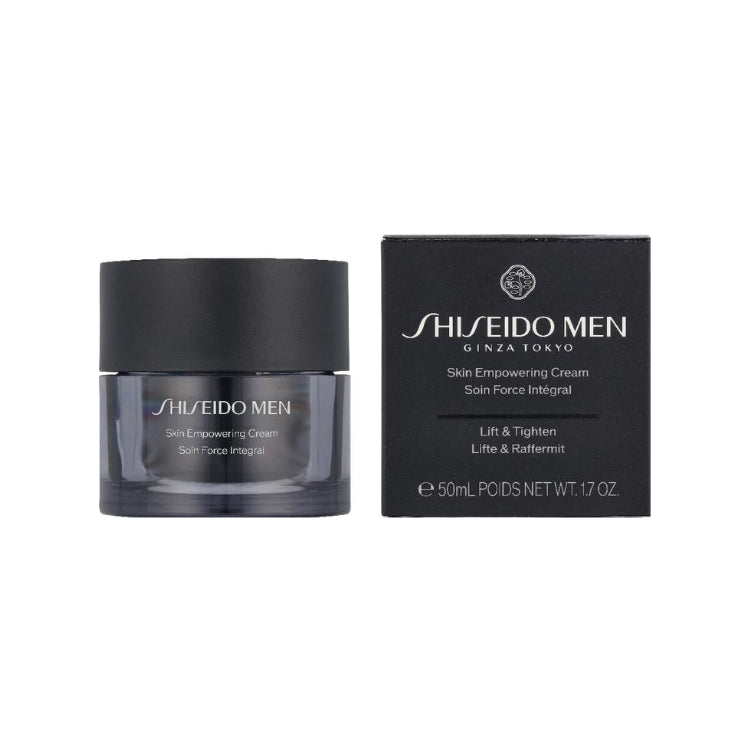 Shiseido - Ginza Tokyo - Shiseido Men - Skin Empowering Cream - Soin Force Intégral - Lift & Tighten - Lifte & Raffermit