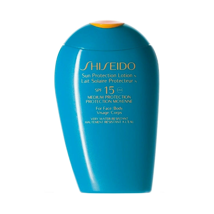 Shiseido - Ginza Tokyo - Sun Protection Lotion - SPF 15 - For Face/Body - Very Water-Resistant