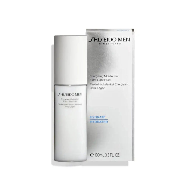 Shiseido - Men - Ginza Tokyo - Energizing Moisturizer Extra Light Fluid - Fluide Hydratant Et Energisant Ultra-Léger