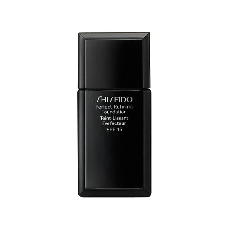 Shiseido - Perfect Refining Foundation - All-Day Flawless Optimal Moisture - Teint Lissant Perfecteur - Hydratation Optimale Fini Parfait Toute La Journée - SPF 15