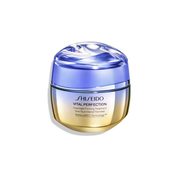 Shiseido - Vital Perfection - Overnight Firming Treatment - Soin Nuit Intensif Fermeté - ReNeuraRED Tecnology - Night / Nuit