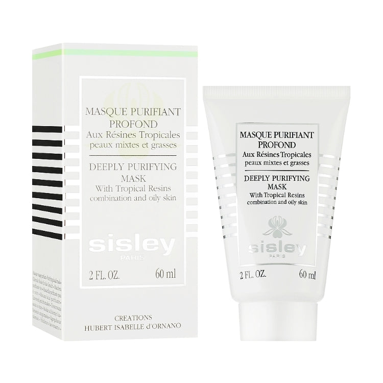 Sisley - Masque Purifiant Profond - Aux Résines Tropicales - Peaux Mixtes Et Grasses - Deeply Purifying Mask - With Tropicales Resins - Combination And Oily Skin