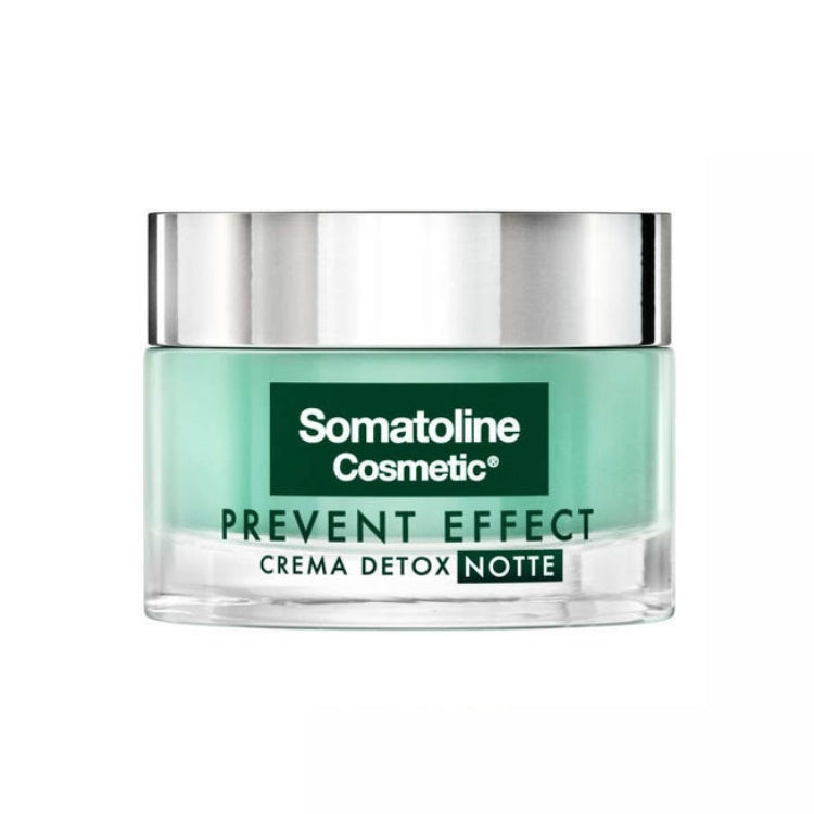 Somatoline Cosmetic - Prevent Effect - Crema Detox Notte - Detossina e Rinforza La Pelle