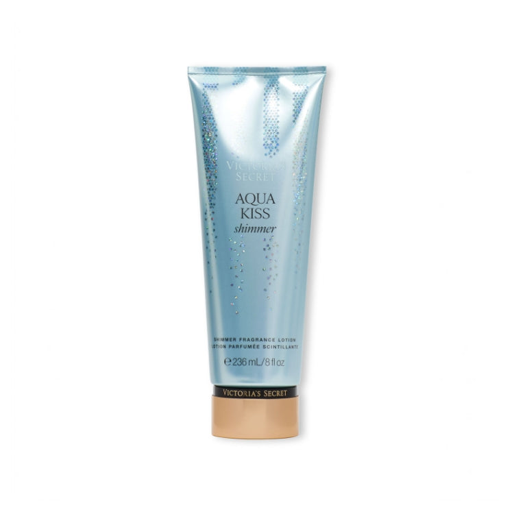 Victoria's Secret - Aqua Kiss Shimmer - Shimmer Fragrance Lotion - Lotion Parfumée Scintillante