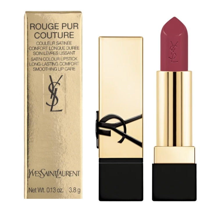 Yves Saint Laurent - Rouge Pur Couture - Couleur Satinée Confort Longue Durée Soin Lèvres Lissant - Satin Colour Lipstick Long-Lasting Comfort Smoothing Lip Care