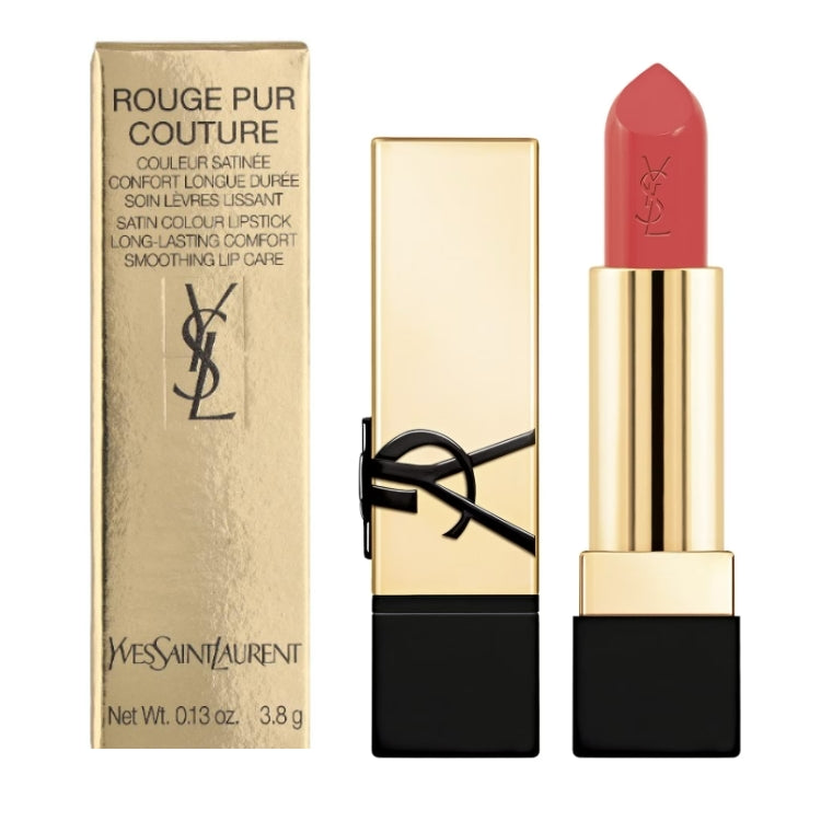 Yves Saint Laurent - Rouge Pur Couture - Couleur Satinée Confort Longue Durée Soin Lèvres Lissant - Satin Colour Lipstick Long-Lasting Comfort Smoothing Lip Care