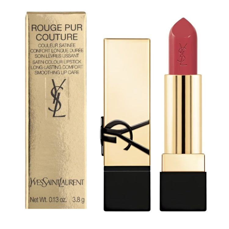 Yves Saint Laurent - Rouge Pur Couture - Couleur Satinée Confort Longue Durée Soin Lèvres Lissant - Satin Colour Lipstick Long-Lasting Comfort Smoothing Lip Care