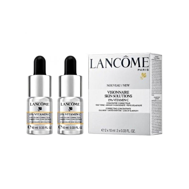 Lancôme - Visionnaire Skin Solutions - 15% Vitamin C - Concentré Correcteur Teint Terne-Manque D'Homogéneité-Perte D'Élasticité