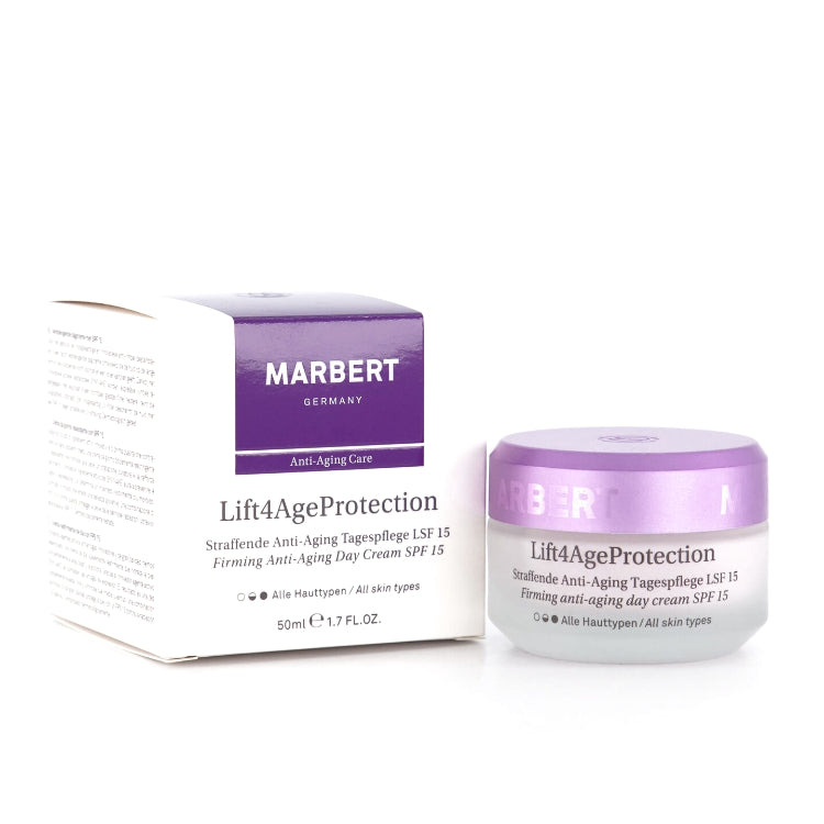 Marbert - Lift 4 Age Protection - Firming Anti-Aging Day Cream SPF 15 - All Skin Types