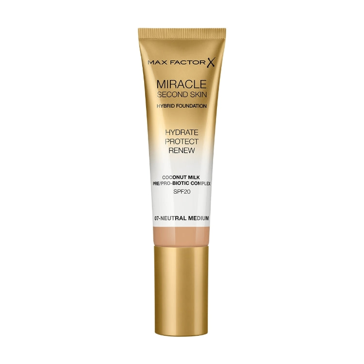 Max Factor X - Miracle Second Skin - Hybrid Foundation